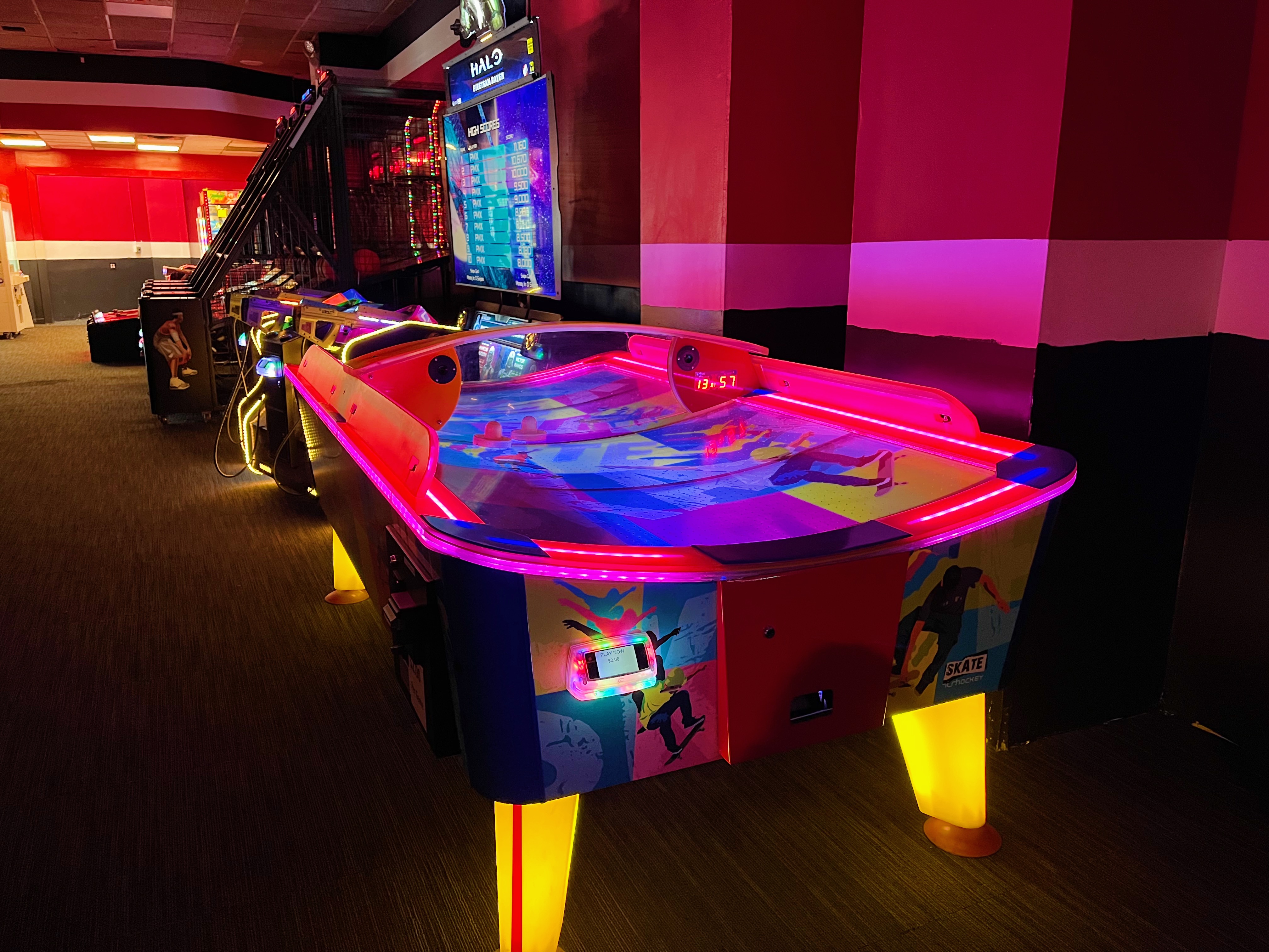 air hockey table