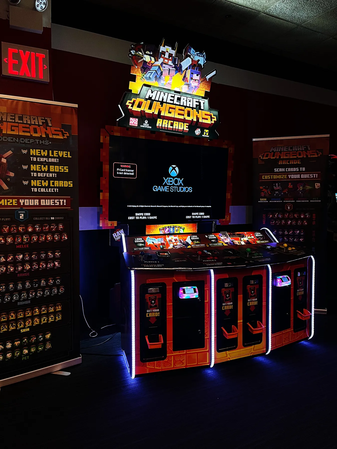Arcade games at Funfest